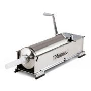 Maşină manuală de umplut cârnaţi Reber 8963 N, Capacitate 10kg, 2 viteze, Cilindru inox 304, 4 ștuțuri de umplere