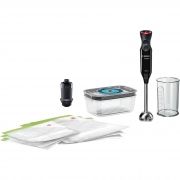 Blender de mână BOSCH ErgoMixx MS6CB61V1, 1000W (12 trepte+Turbo), Funcție AntiSplash, Negru