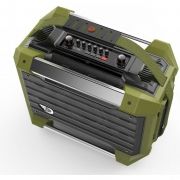 Boxă portabilă Dreamwave Rockstar army green, amplificator, conectivitate la distanţă, baterie proprie