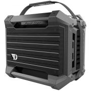 Boxă portabilă Dreamwave Rockstar graphite, amplificator, conectivitate la distanţă, baterie proprie

