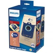 15 saci Philips s-bag Classic FC8019/03 cu potrivire universală