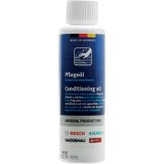 Ulei BOSCH 00311945, 100ml, Pentru întreţinerea suprafeţelor din oţel inoxidabil, Redă luciul original, A fi folosit doar în cazul unei curățări temeinice, A nu se folosi pe suprafețe anti-amprentă