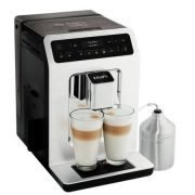 Espressor automat KRUPS Evidence EA891C10, 1450W, 15bar, Spumare automată, Set Auto Cappuccino XS6000, Afișaj OLED, Râșniță din inox, Boabe, Quattro Force