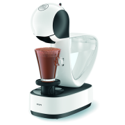 Espressor capsule KRUPS Infinissima KP170131, Sistem patentat compact Thermoblock, cafea fierbinte de la prima ceaşcă, Espresso Ristretto, Espresso Intenso, Caffè Lungo, Latte Macchiato, White