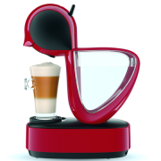 Espressor capsule KRUPS Infinissima KP170531, Sistem patentat compact Thermoblock, cafea fierbinte de la prima ceaşcă, Espresso Ristretto, Espresso Intenso, Caffè Lungo, Latte Macchiato, Red