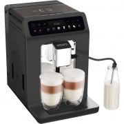 Espressor automat KRUPS EVIDENCE ONE EA895N10, 1450W, 15bar, 2.3l, Spumare automată, Sistem One Touch Cappuccino, Râșniță inox, Boabe 260g, Ecran OLED, Tehnologie Quattro Force, 8.4kg, Meteor Graphite