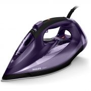 Fier de călcat cu abur Philips Azur GC4563/30, 2600W, Abur continuu 50g/min, Jet 230g, Talpă SteamGlide Advanced, Cablu alimentare 2m, Quick Calc Release, Fier 1.5kg