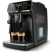 Espressor automat Philips EP4321/50, Gama 4300, Spumare manuală, Râșniță ceramică, Boabe/Măcinată, Ristretto, Americano, Cafea, Espresso (Glossy Black)