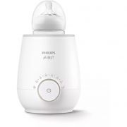 Încălzitor de biberoane Philips AVENT Premium Sunshine SCF358/00, 400W, 150ml în 3min, Control inteligent al temperaturii, Încălzește-decongelează rapid, KeepWarm 60min, Chalk Grey