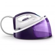 Stație de călcat cu abur Philips FastCare Compact GC6740/30, 2400W, Presiune 5.2bar, Continuu 120g/min, Jet 300g, Talpă Ceramic , Rezervor 1.5l, F 1.6m, C 1.65m, Fier 1.25kg