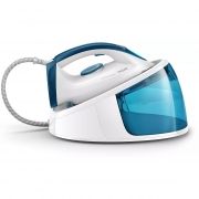 Stație de călcat cu abur Philips FastCare Compact GC6722/20, 2400W, Presiune 5.2bar, Continuu 120g/min, Jet 300g, Talpă Ceramic, Rezervor 1.5l, F 1.6m, C 1.65m, Fier 1.25kg