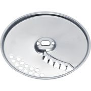 Disc BOSCH MUZ45PS1 - 00573023, Oțel inoxidabil, Pentru cartofi prăjiți, chipsuri, fructe și legume (morcovi, castraveți), Nu lasă gust sau miros, Pentru gamele MUM4 (DS), MUM5 (VL1) și S2