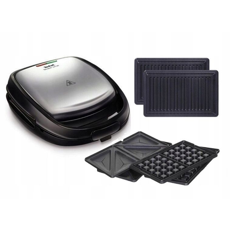 Starting point Exist Resistant Sandwich maker TEFAL Snack Time SW342D38, 700W, Plăci detașabile non-adezive, Sistem blocare, Gata în 5min, 3 seturi incluse (no2, no3 și no4), 16 seturi în total, Black Silver in Sandwich maker Starting point Exist Resistant Sandwich maker TEFAL Snack Time SW342D38, 700W, Plăci detașabile non-adezive, Sistem blocare, Gata în 5min, 3 seturi incluse (no2, no3 și no4), 16 seturi în total, Black Silver in Sandwich maker