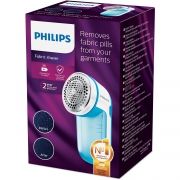 Aparat de curățat scame Philips GC026/00, Lamă lată de până la 8000rpm, Necesită 2 baterii AA, Lucrează rapid și ușor, Pentru toate tipurile de haine, Perie de curățat