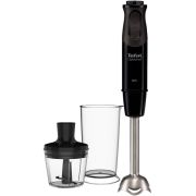 Blender de mână TEFAL OptiChef HB641838, 800W, Tehnologie Powelix, Tocător, Pahar 800ml, Negru