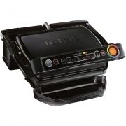 Grătar electric TEFAL OptiGrill+ GC712834, 2000W, 110°~275° (4 nivele), Corp inox, Plăci grill antiadezive detașabile din aluminiu turnat 30x20cm, Tăviță, 6 programe, Decongelare, Senzor automat, Carte rețete