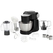 Robot de bucătărie TEFAL Wizzo QB319838, 1000W, Flex Whisk, Set pentru patiserie, Bol din inox, Tocator, Blender