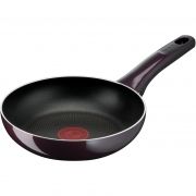 Tigaie TEFAL Resist Intense D5220683, D28cm, H4.89cm, V2.40L, Lie de Vin Red