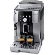 Espressor automat DeLonghi Magnifica S Smart ECAM 250.23.SB, 1450W, 15bar, 1.8l, Spumare manuală, Râșniță inox, Boabe și Măcinată, Control aromă, Suport cești, Dispozitiv Cappuccino reglabil, Silver Black