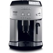 Espressor automat DeLonghi Caffè Venezia ESAM 2200.S EX:1, 1450W, 15bari, 1.8l, Spumare manuală, Râșniță silențioasă din inox, Boabe/Măcinată, Control aromă, Argintiu
