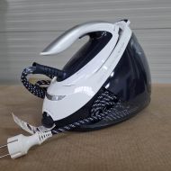 Stație de călcat cu abur Philips PerfectCare Elite Silence GC9622/20, 2400W, Pres. 6.5bar, Continuu 135g/min, Jet 450g, Talpă T-Ionic Glide, Rezervor det 1.8l, F 1.7m, C 1.8m, Fier 0.8kg