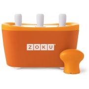 Formă înghețată Zoku Triple Quick Pop Maker (Orange)