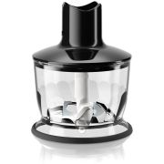 Tocător BRAUN MultiQuick MQ30BK - AX22110060, 500ml, Sistem EasyClick, Ușor de asamblat, Bază anti-alunecare, Fără BPA, Negru