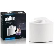 Filtru împotriva depunerilor de calcar BRAUN Compact CareStyle BRSF001, Recomandat pentru 30l, Poate mări durata de viață a sistemului de 5 ori (vs fără filtru), Ușor de schimbat, Reminder luminos