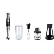 Blender de mână BRAUN MultiQuick 9 MQ9125XS, Ediție aniversară 100 ani, 1000~1200W (variabilă și Pulse), Lame ActiveBlade, Active PowerDrive, iMode, Advanced SmartSpeed, SplashControl, C1.2m, Premium Black