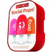 Trusă pentru personalizarea înghețatei Zoku Social Media Kit