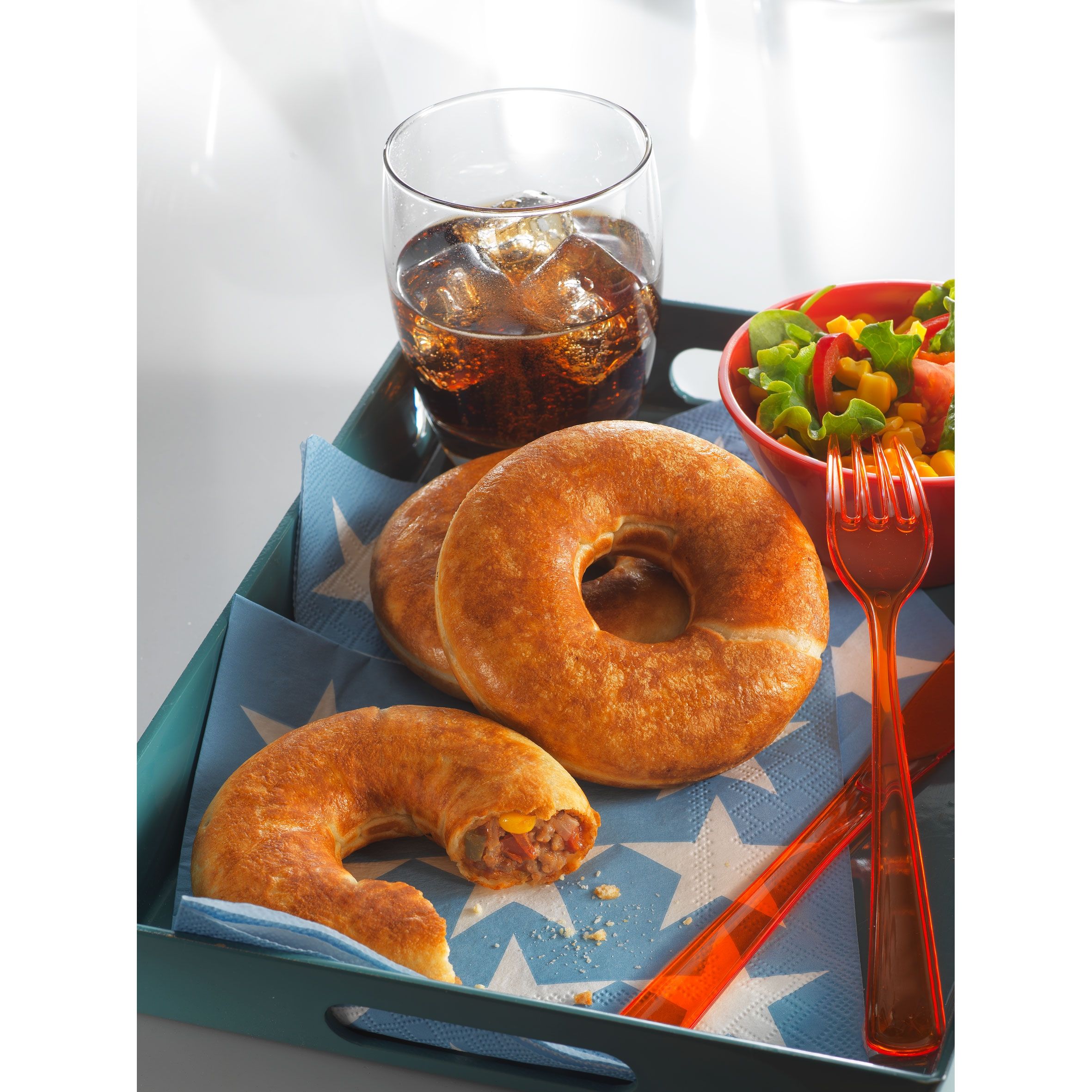 Coffret 2 plaques bagels Snack Collection XA801612