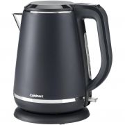 Fierbător de apă Cuisinart CJK429E, 3000W, 1.5L, Filtru integrat, Bază 360˚, Indicator luminos pentru nivelul apei, Protecție supraîncălzire, Spațiu pentru stocarea cablului