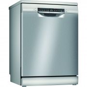 Mașină de spălat vase independentă BOSCH Serie 4 SMS4HVI32E, 13 seturi, 6 programe, Home-Connect, Clasa E, 60cm, Inox antiamprentă