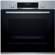 Cuptor încorporabil Bosch HBG5370S0, Serie-6, Electric, Multifuncțional, Sistem de autocurățare Eco-Clean Direct, 71L, Clasa A, Auto-Pilot-10 programe, Suport telescopic independent, Inox