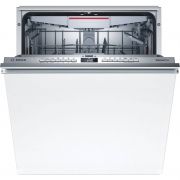 Mașină de spălat vase încorporabilă BOSCH Seria 4 SMV4HCX48E, 14 seturi, 6 programe, Clasa D, ExtraDry, Program Silence, Home-Connect, Sertar Vario, Sistem Rackmatic triplu