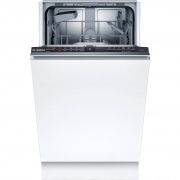 Mașină de spălat vase încorporabilă Bosch SPV2HKX39E, Serie 2, ExtraDry, 9 seturi, 5 programe, Clasa E, Home Connect, Silence on demand, Easy Start, Tab-Count, InfoLight, DuoPower, Heat