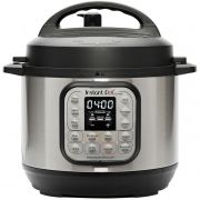 Multicooker Instant Pot Duo 3, V3L, 700W, 7 funcții, Vas interior bombat din inox, 10 sisteme de siguranță, Grătar multifuncțional, Cablu 0.90cm, 3.90kg, Argintiu