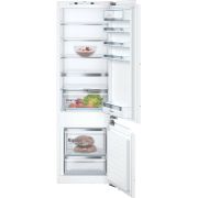 Combină frigorifică încorporabilă Bosch KIS87AFE0 , 272 L, Clasa E, LowFrost, FreshSense, H 177 cm, Argintiu