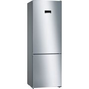 Combină frigorifică independentă BOSCH Seria 4 KGN49XIEA, 203x70cm, Total No Frost, Inox anti-amprentă