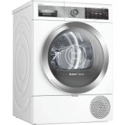 Uscător de rufe BOSCH WTX87EH0EU, Pompă de căldură, 9 kg, 15 programe, Clasa A+++, AutoDry Technology, Smart Dry WiFi, Iron Assist, AutoDry, Design AntiVibration, ComfortControl Plus,  Alb