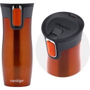 Cană termică elegantă Contigo West Loop 2.0 de 470 ml, sistem Autoseal