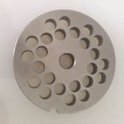 Accesoriu sită/disc perforat din inox 4352 A/8, pentru mașina de tocat carne Reber TC 12