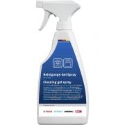 Spray gel de curățare BOSCH by Bavariapool 00311860, 500ml, Aproape fără miros, Pentru cuptoare și la curățarea tăvilor emailate sau din inox, Formulă puternică pentru îndepărtarea arsurilor