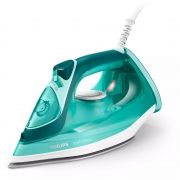 Fier de călcat cu abur Philips Seria 3000 DST3030/70, 2400W, Continuu 40g/min, Jet 180g, Rezervor 300ml, Talpă Ceramică, Oprire automată, C1.9m, G1.27kg, Green