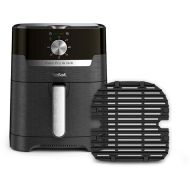 Friteuză TEFAL Easy-Fry & Grill EY501815, 1400W, 4.2l, Temperatură ajustabilă, Funcție grill, Panou comandă mecanic, Timer, Tehnologie ExtraCrisp, Neagră