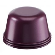 Set de 3 forme TEFAL CreaBake Muffins J3069404, Pentru brioșe, Diametru 7.5cm, Din oțel carbon, Suprafață antiaderentă, Compatibil cu Cake Factory Délices, Dulcis Grey-Byzantium Purple