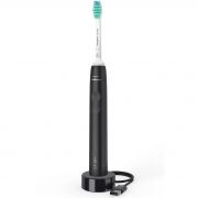 Periuţă de dinți electrică Philips Sonicare 3100 HX3671/14, Un mâner cu 1 mod (Clean), Capăt C1 ProResults, Senzor de presiune, QuadPacer 30 secunde, SmarTimer 2 minute, Funcție EasyStart, Bru