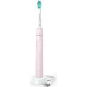 Periuţă de dinți electrică Philips Sonicare 3100 HX3671/11, Un mâner cu 1 mod (Clean), Capăt C1 ProResults, Senzor de presiune, QuadPacer 30 secunde, SmarTimer 2 minute, Funcție EasyStart, Bru
