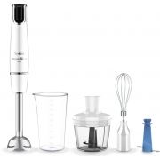 Blender de mână TEFAL InfinyForce HB944138, 1000W (viteză variabilă și Turbo), Tehnologie Powelix Life, Tocător 500ml, Tel, Recipient gradat 800ml, Accesoriu zdrobire gheață