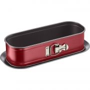 Formă de copt cu arc TEFAL DeliBake J1640374, 30x11cm, Oțel carbon, Kaiser Red